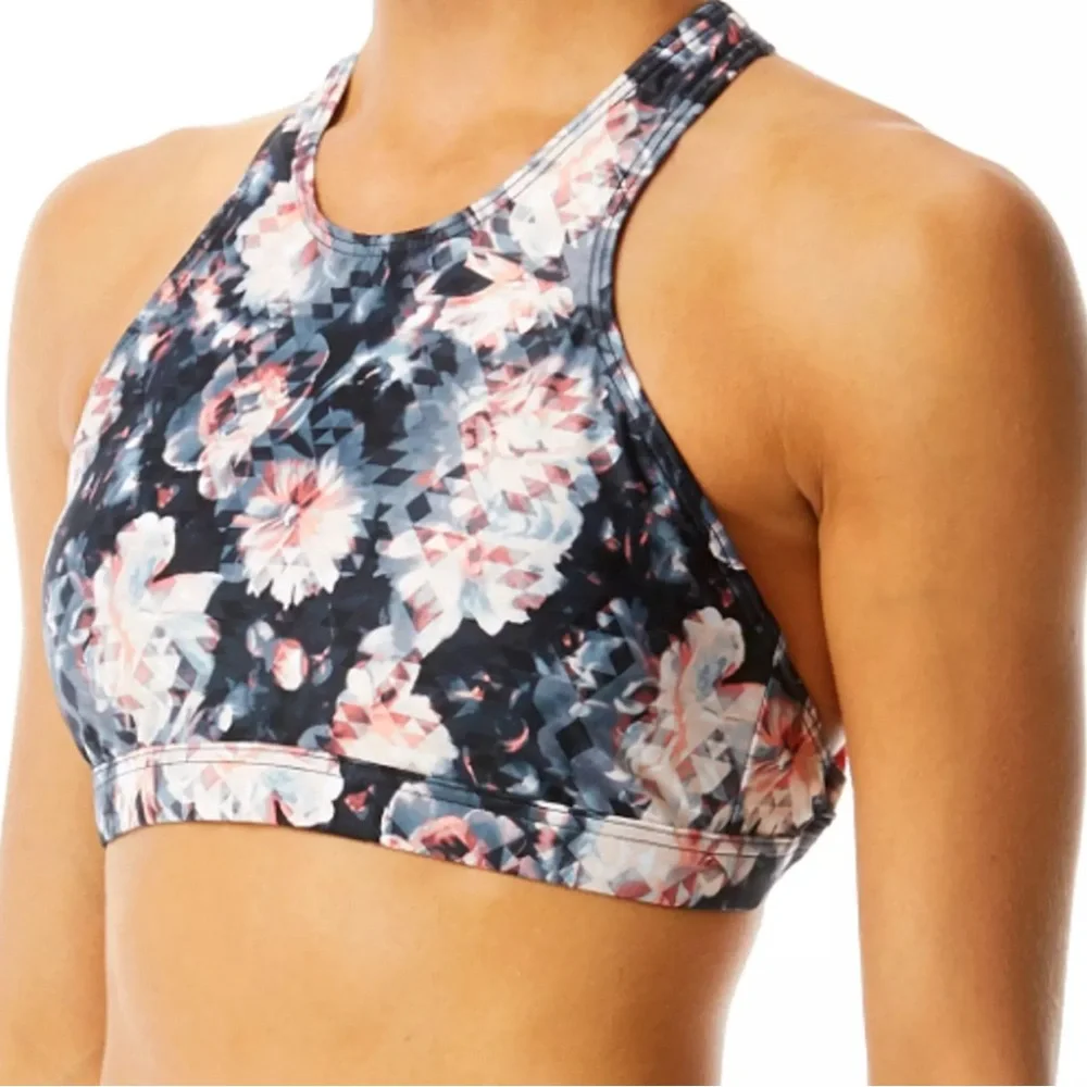 TYR Padma‎ Kira Medium Support Sports Bra Swim Top - Picture 9 of 10